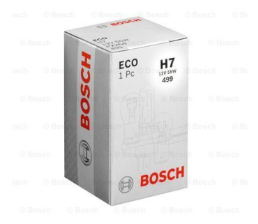 Bosch  Far Ampülü 12V H7 55W Ampül 10 Adet