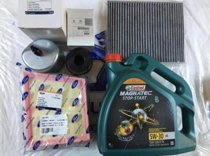 Ford Tourneo Courier Filtre Seti Castrol Magnatec 5W30 4 lt