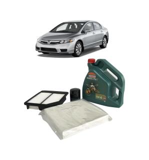 Yağ Bakım Seti | Honda Civic Benzinli 2007-2012 (Castrol)
