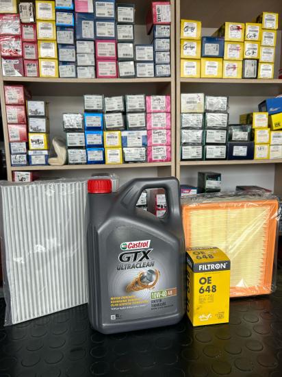 OPEL CORSA D Z12XEP-Z14XEP MOTOR UYUMLU YAĞ BAKIM SETİ CASTROL 10W40 4L